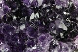 Dark Purple, Amethyst Crystal Cluster - Uruguay #123786-2